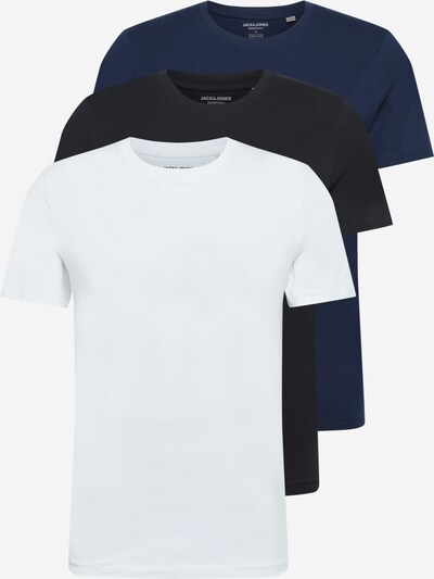 JACK & JONES Shirt in Night blue / Black / White, Item view