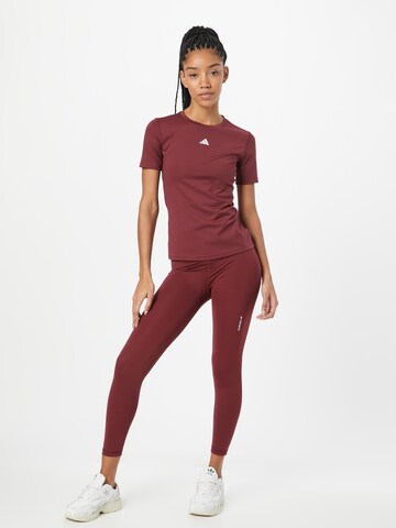 ADIDAS PERFORMANCE Funkční tričko – červená