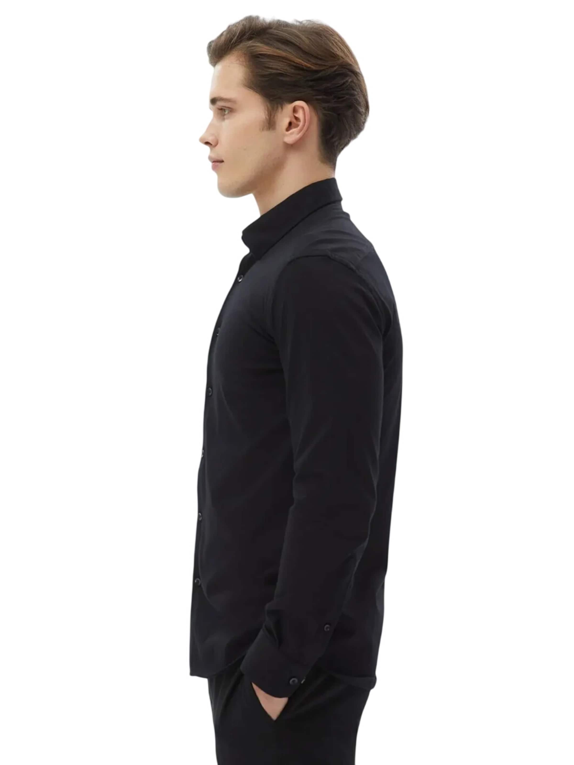 KİP Regular fit Button Up Shirt in Black