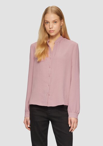 QS Bluse in Pink: Vorderseite