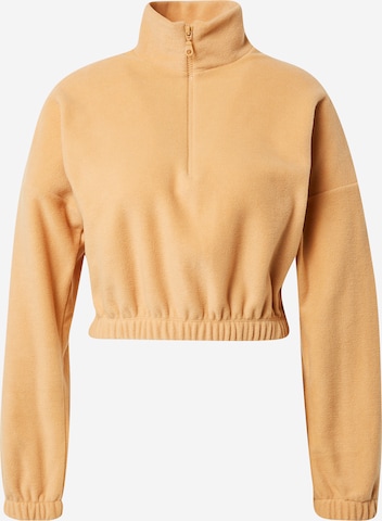 ABOUT YOU Sweatshirt 'Tania' in Beige: front