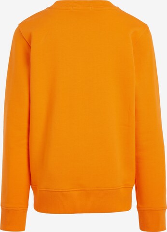 Calvin Klein Jeans Sweatshirt in Orange