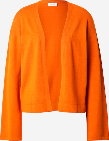 Cardigan MYLAVIE by Sarah Harrison en orange : devant