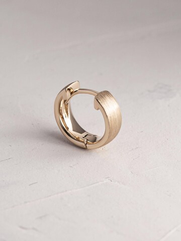 REYTEL - Pendientes 'THE HOOP' en amarillo: frente