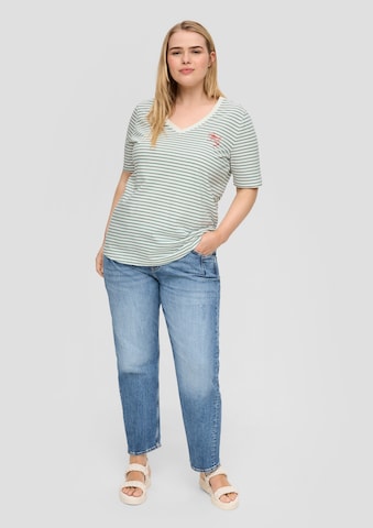 T-shirt s.Oliver Red Label Plus en vert