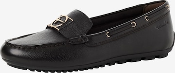 Tamaris Moccassin in Schwarz: Vorderseite