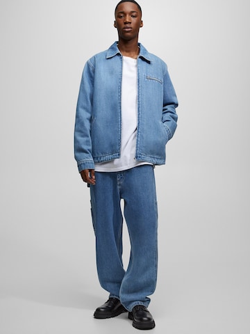 Pull&Bear Between-season jacket in Blue