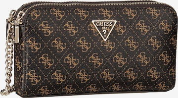 Sac à bandoulière 'Eco Carly' GUESS en marron : devant