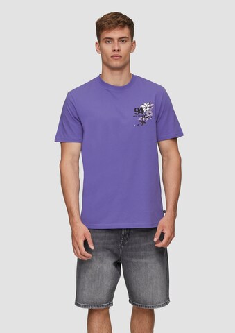 QS Shirt in Lila: Vorderseite