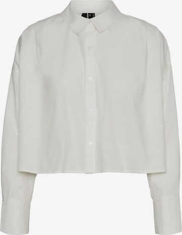 Camicia da donna 'Gittana' di VERO MODA in bianco: frontale