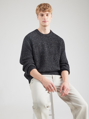 Calvin Klein Jeans Pullover in Schwarz: Vorderseite