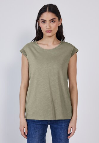 Street One Studio Shirt in Green: front