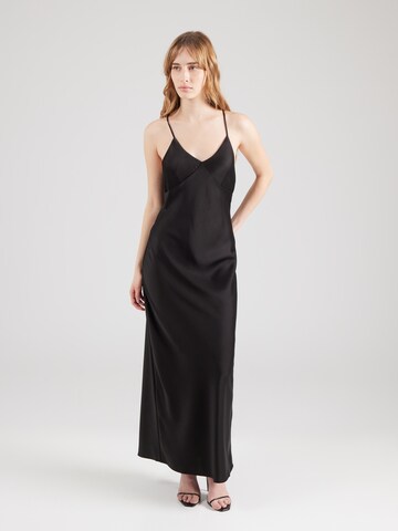 Robe 'Kin' rosemunde en noir : devant