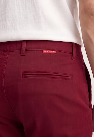 Regular Pantalon chino JOOP! Jeans en rouge