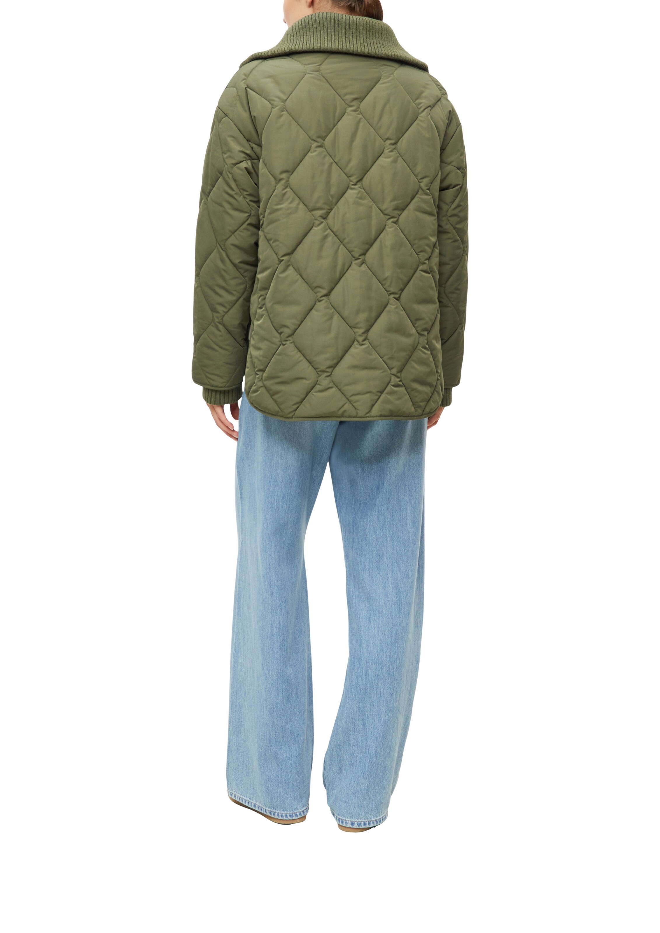 s.Oliver Jacke in Grün: Rückseite