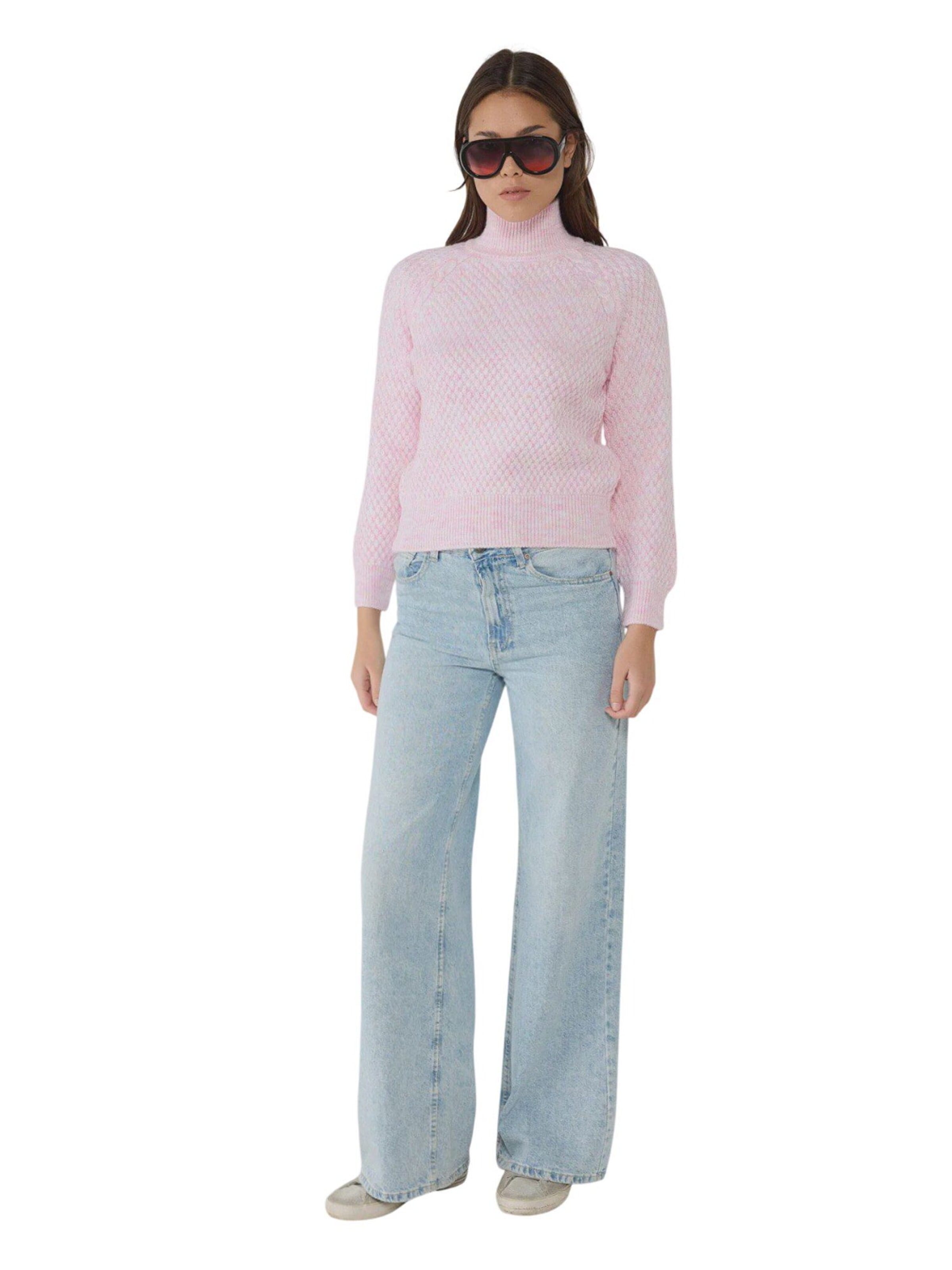 No Matter What Trui in Roze: voorkant