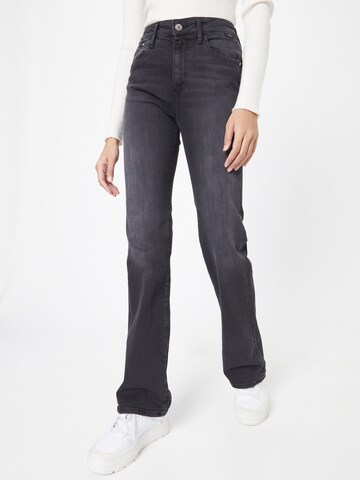 Mavi Flared Jeans 'Maria' i svart: framsida