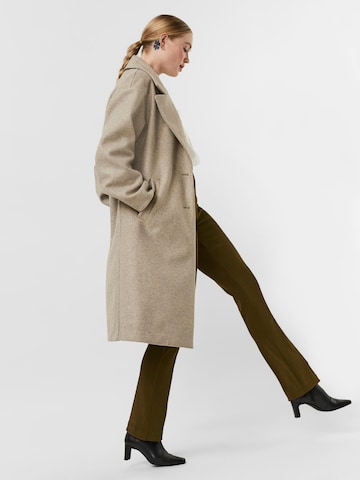 VERO MODA Between-Seasons Coat 'Fortune Audrey' in Brown