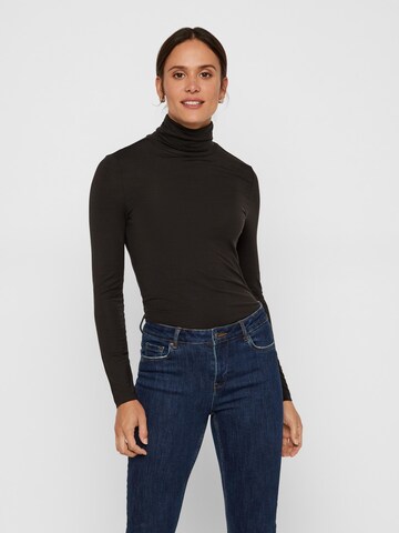 VERO MODA Shirt 'Ava Lulu' in Zwart: voorkant