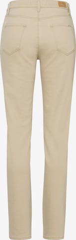 BRAX Slimfit Jeans 'Mary' in Beige: zadná strana