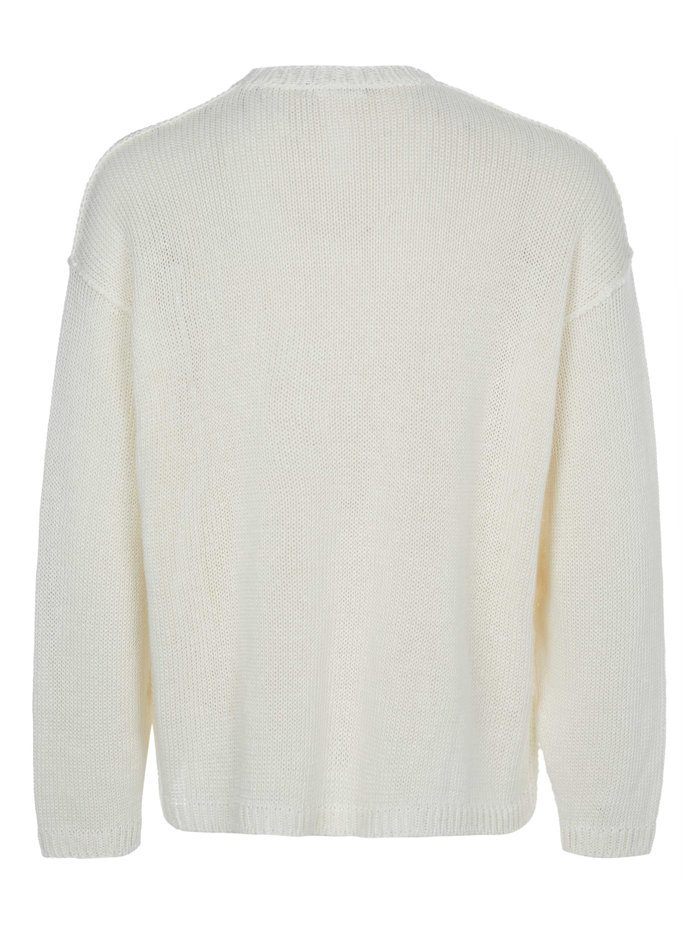 DOLCE & GABBANA Sweater in White