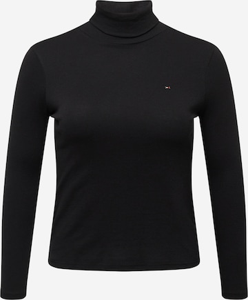 Tommy Hilfiger Curve Sweater in Black: front