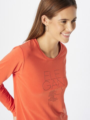 T-shirt 'Elegantly' Key Largo en orange