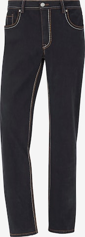 Loosefit Pantalon ' Heinike ' Jan Vanderstorm en bleu : devant