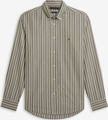 Chemise TOMMY HILFIGER en vert : devant
