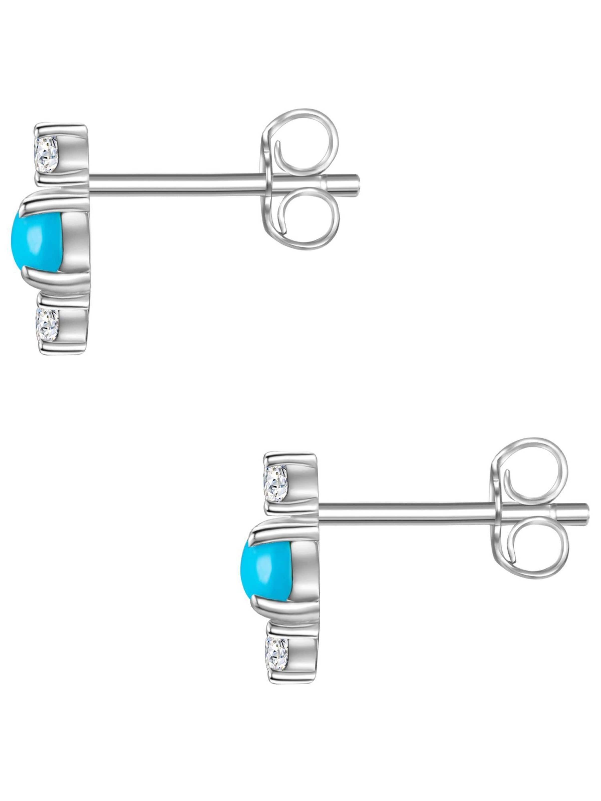 Boucles d'oreilles Glanzstücke München en bleu