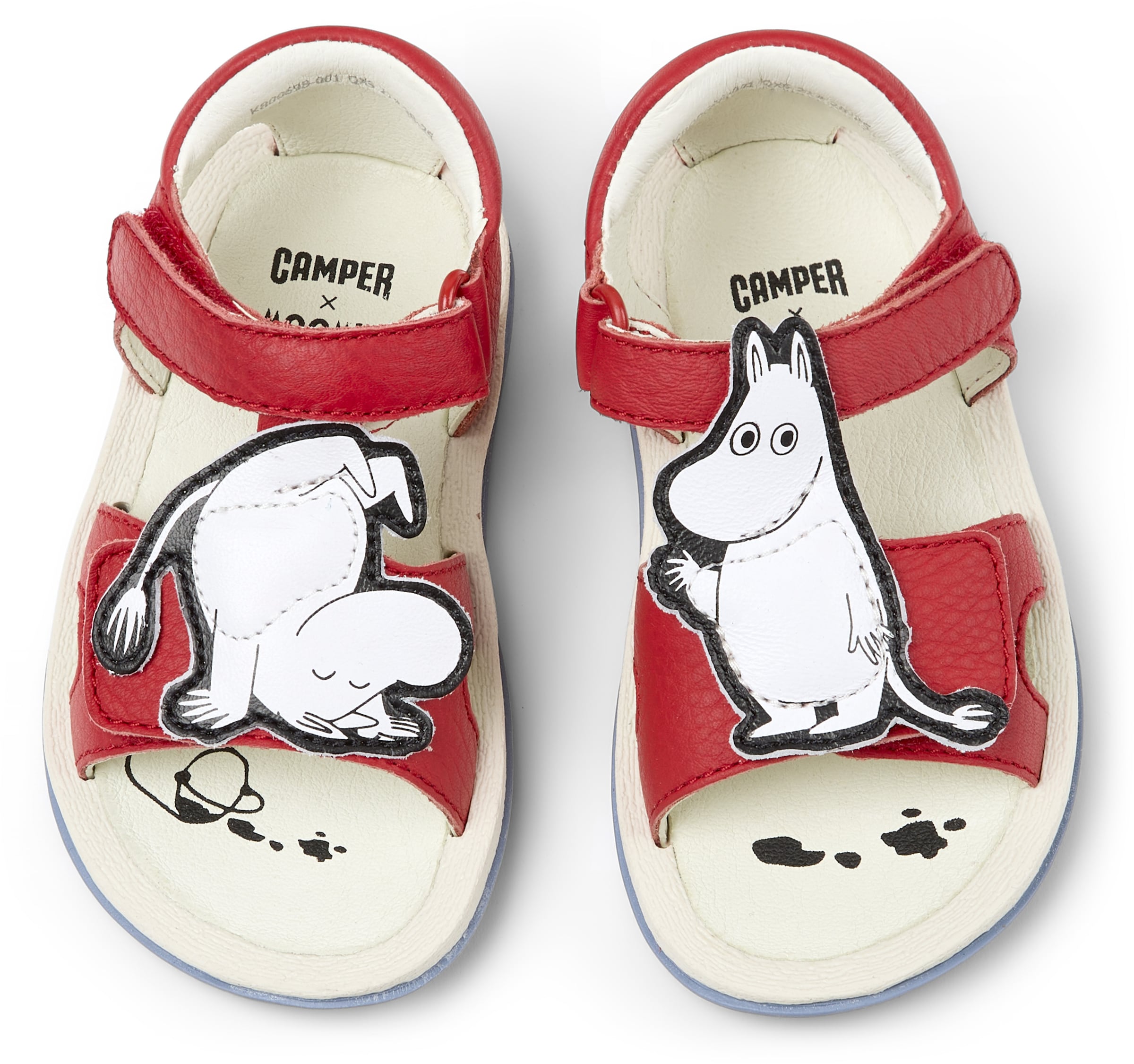 CAMPER Sandalen ' Bicho FW Twins ' in Rood