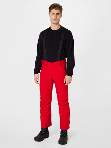 regular Pantaloni per outdoor 'Weissach' di Schöffel in rosso: frontale