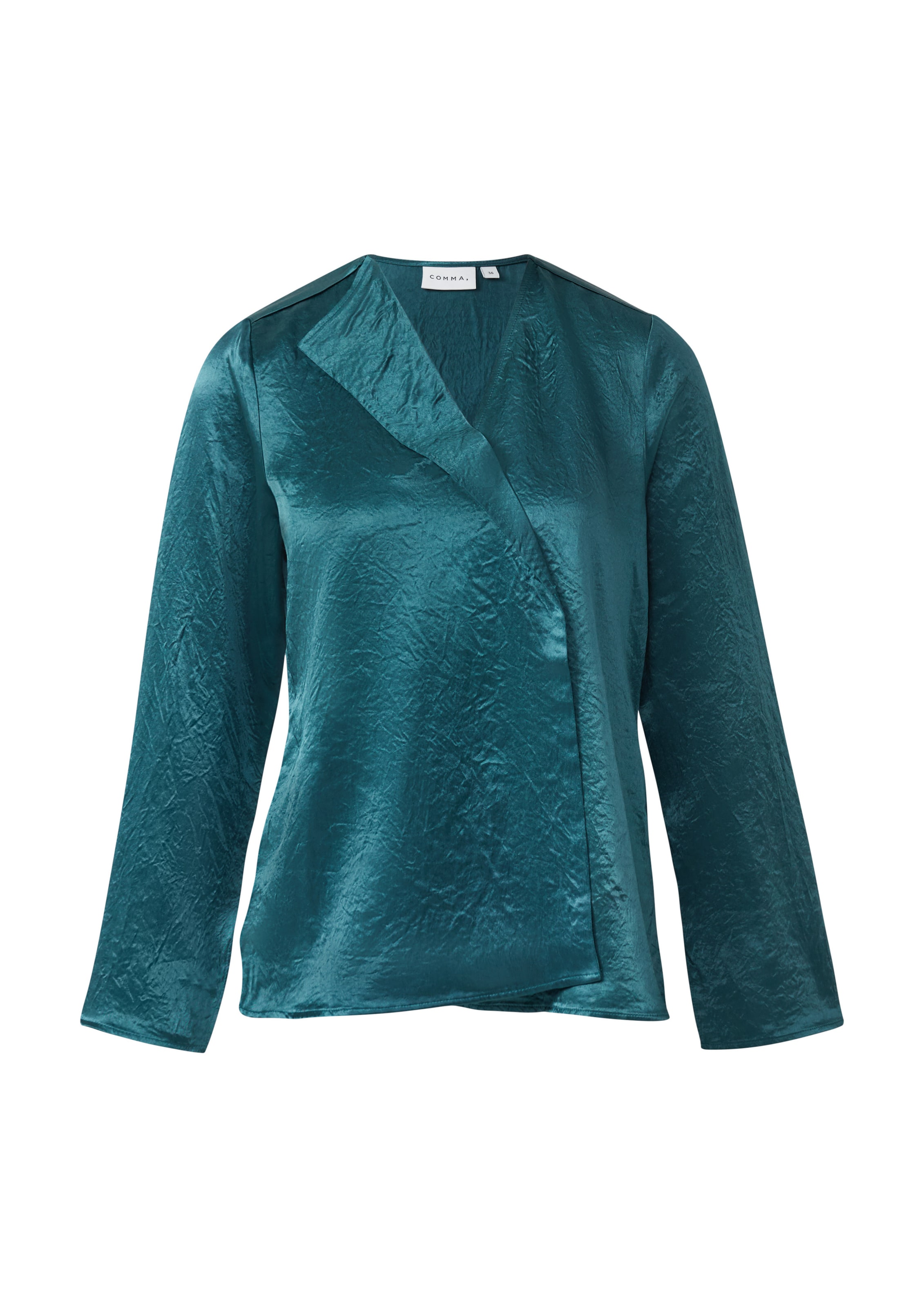 Chemisier COMMA en bleu : devant