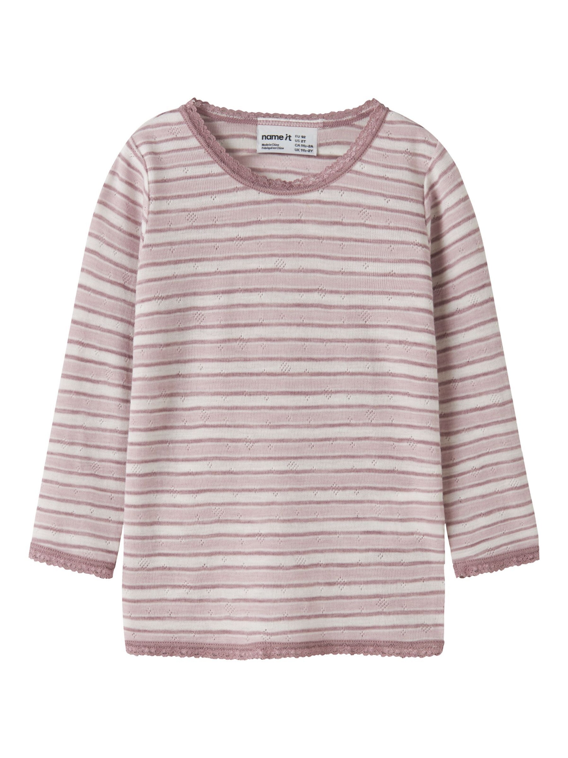 NAME IT Shirt in Roze: voorkant