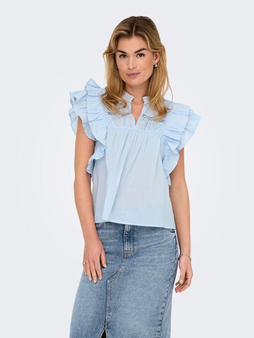 ONLY Bluse 'ONLSunny' i blå: forside