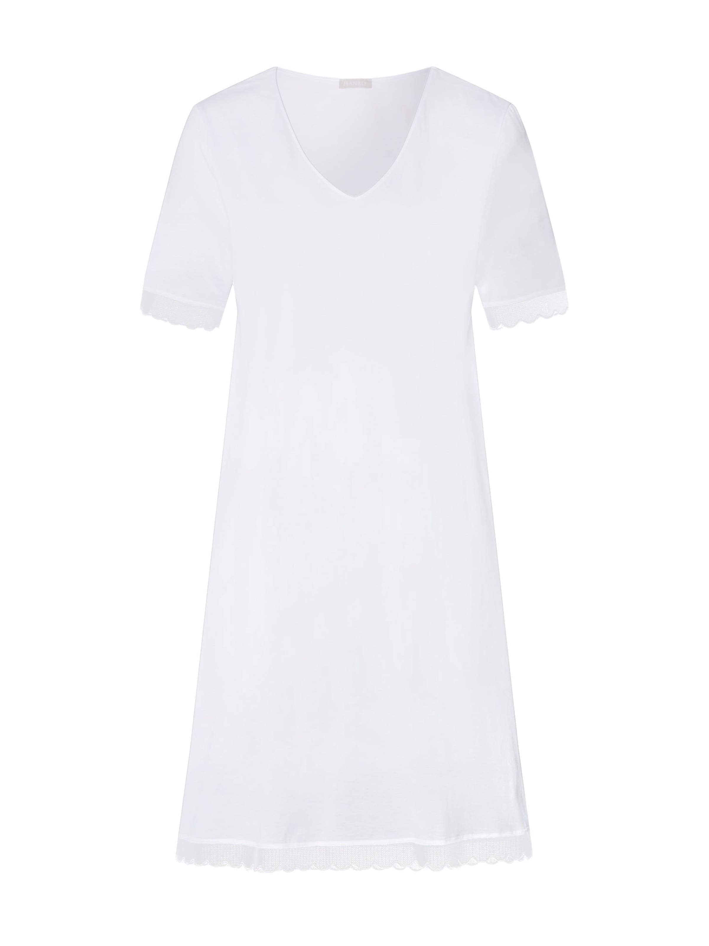 Chemise de nuit ' Inaya ' Hanro en blanc : devant
