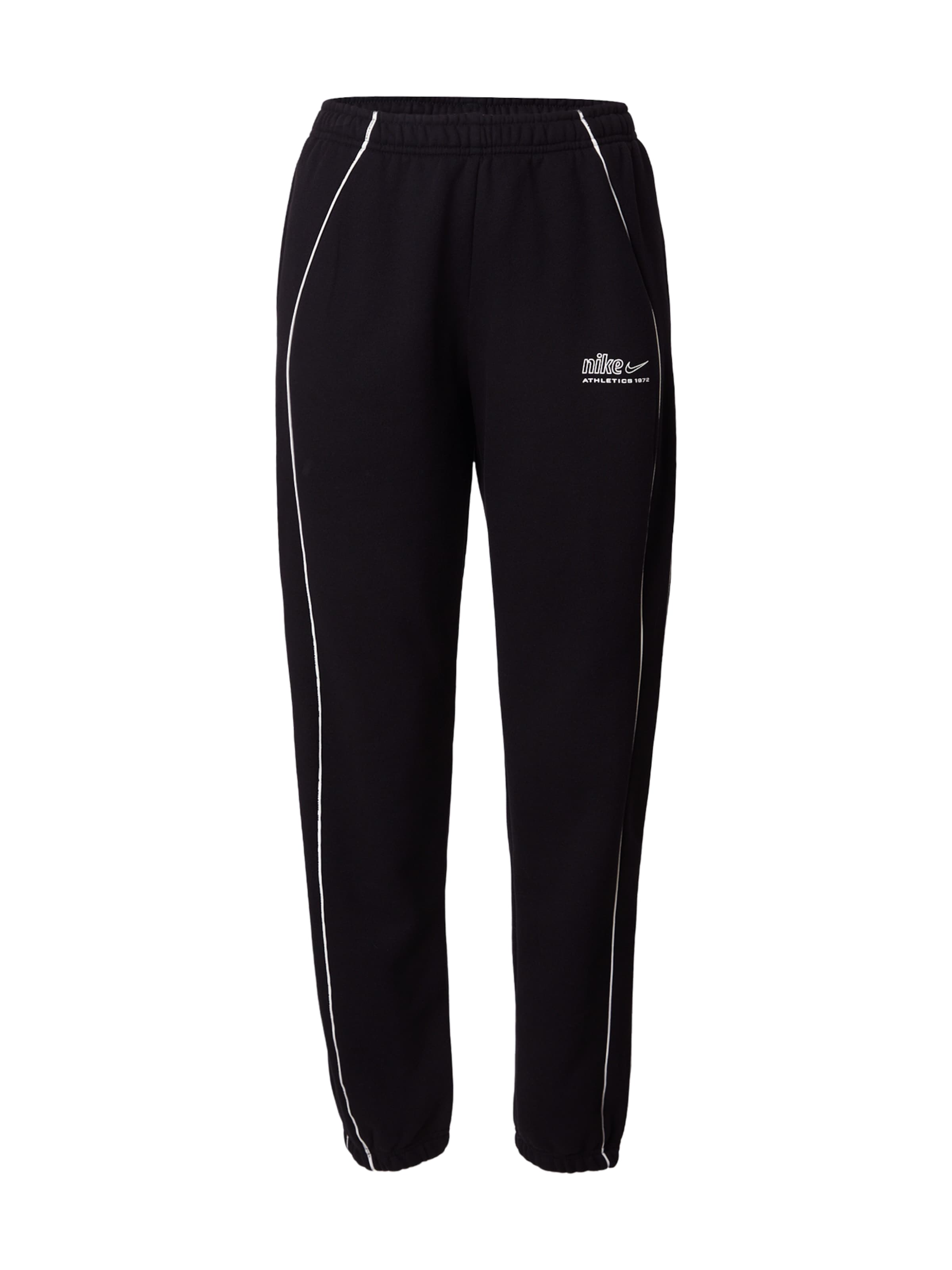 Nike Sportswear Tapered Hose 'STDO FLC' in Schwarz: Vorderseite