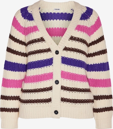 Noisy May Curve Cardigan 'Charlie' i beige: forside