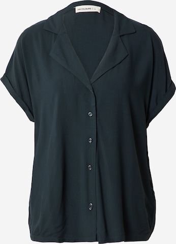 24COLOURS Blouse in Black: front