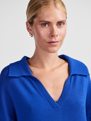 YAS Gebreide jurk 'ABELIA' in Blauw