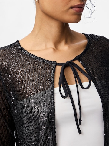 PIECES Knit Cardigan 'PCJACK' in Black