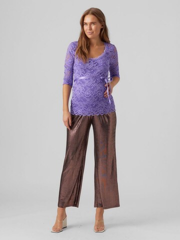 MAMALICIOUS Blouse in Lila