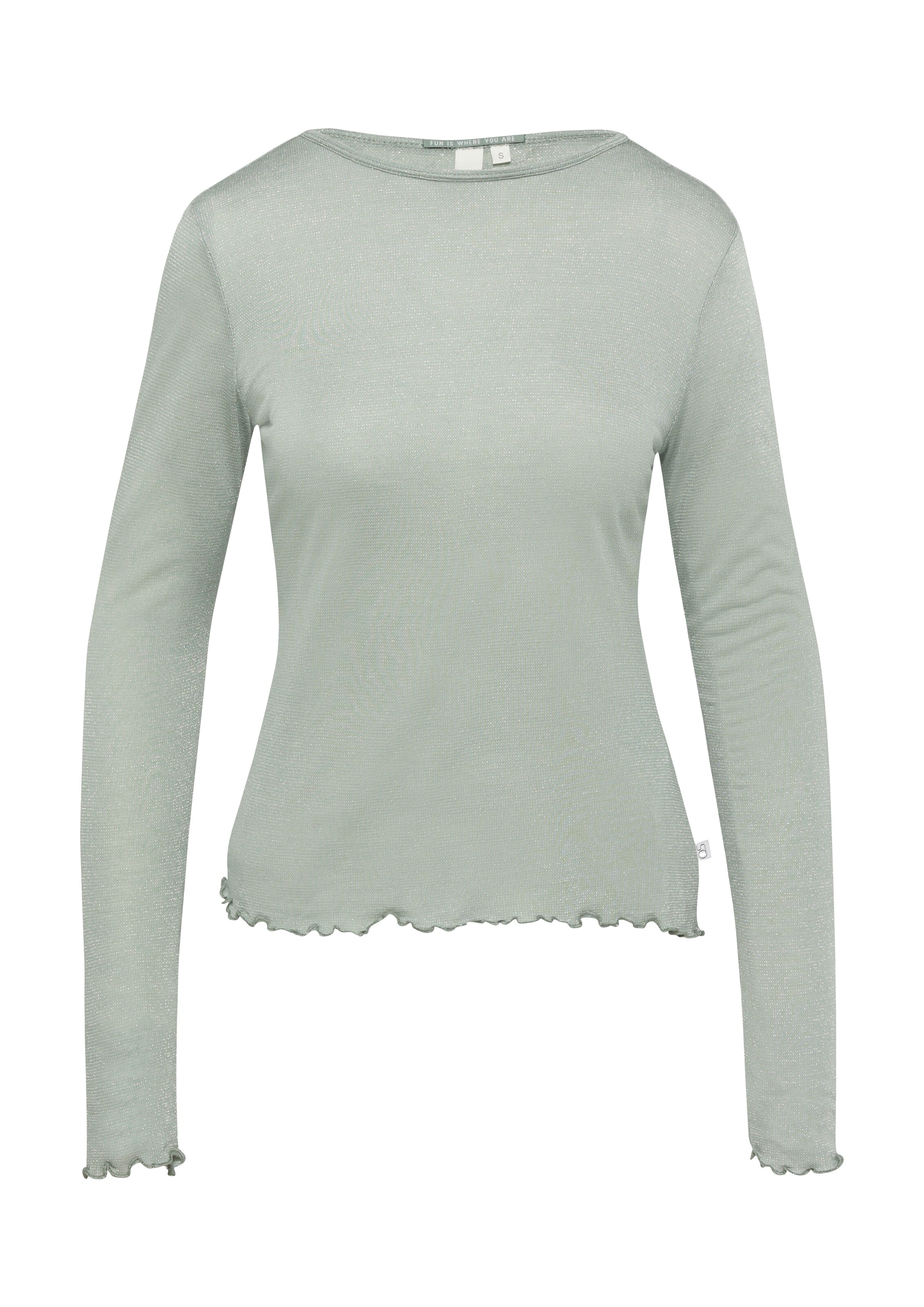 QS Shirt in Green: front