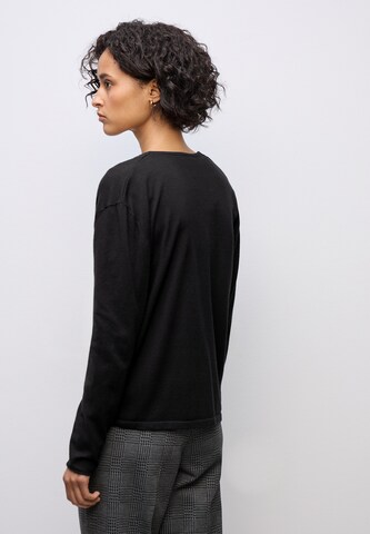 STREET ONE Strickjacke in Schwarz