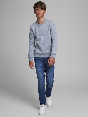 mėlyna Jack & Jones Junior Prigludęs Džinsai 'Glenn'