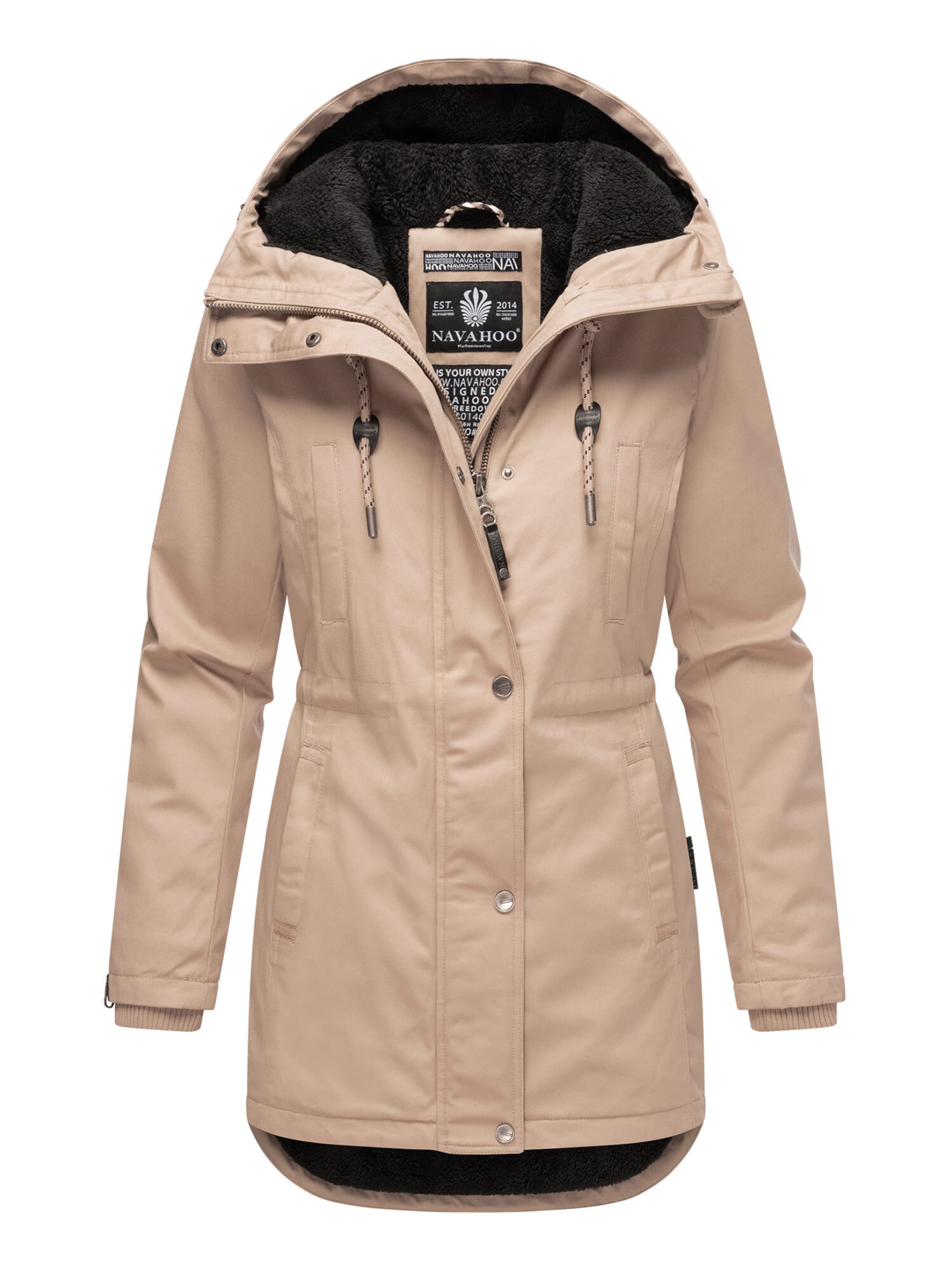 NAVAHOO Jacke  'N038 ' in Beige: Vorderseite