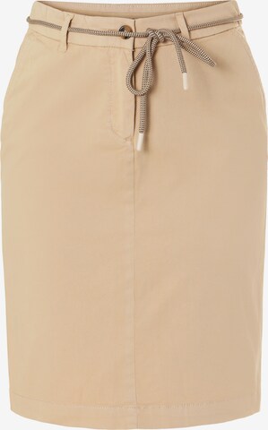 TATUUM Skirt 'Hinoki' in Beige: front