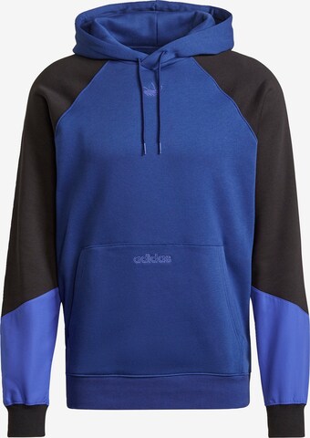 ADIDAS ORIGINALS Sweatshirt in Blue: front