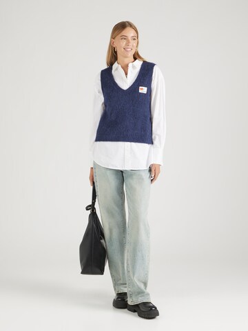 AMERICAN VINTAGE Pullover 'NENYBAY' i blå