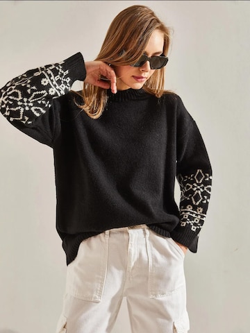 Pull-over Bianco Lucci en noir